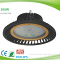 High quality latest design UFO 200w led light high bay 130lm/w